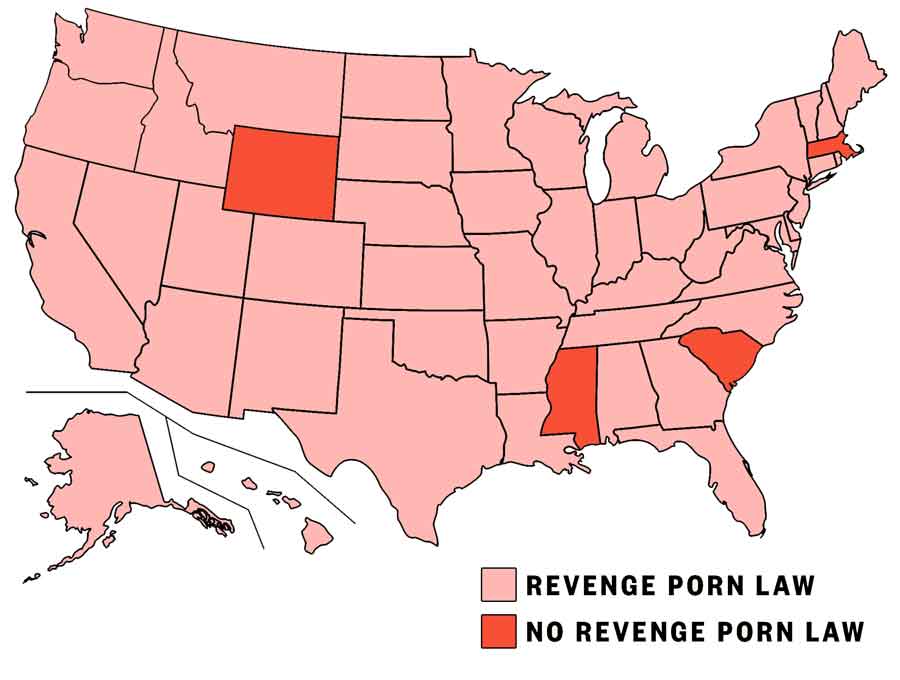 Porn Laws - States With Revenge Porn Laws